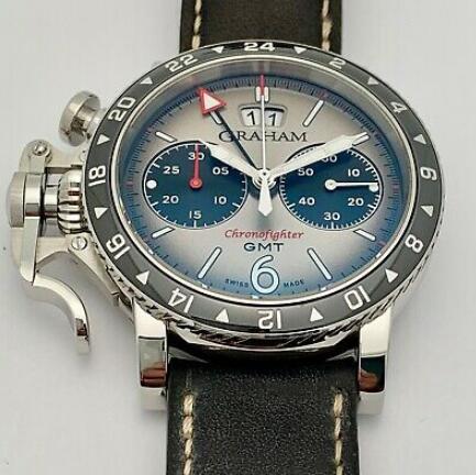 Graham Chronofighter Vintage GMT 2CVBC.G01A Replica Watch